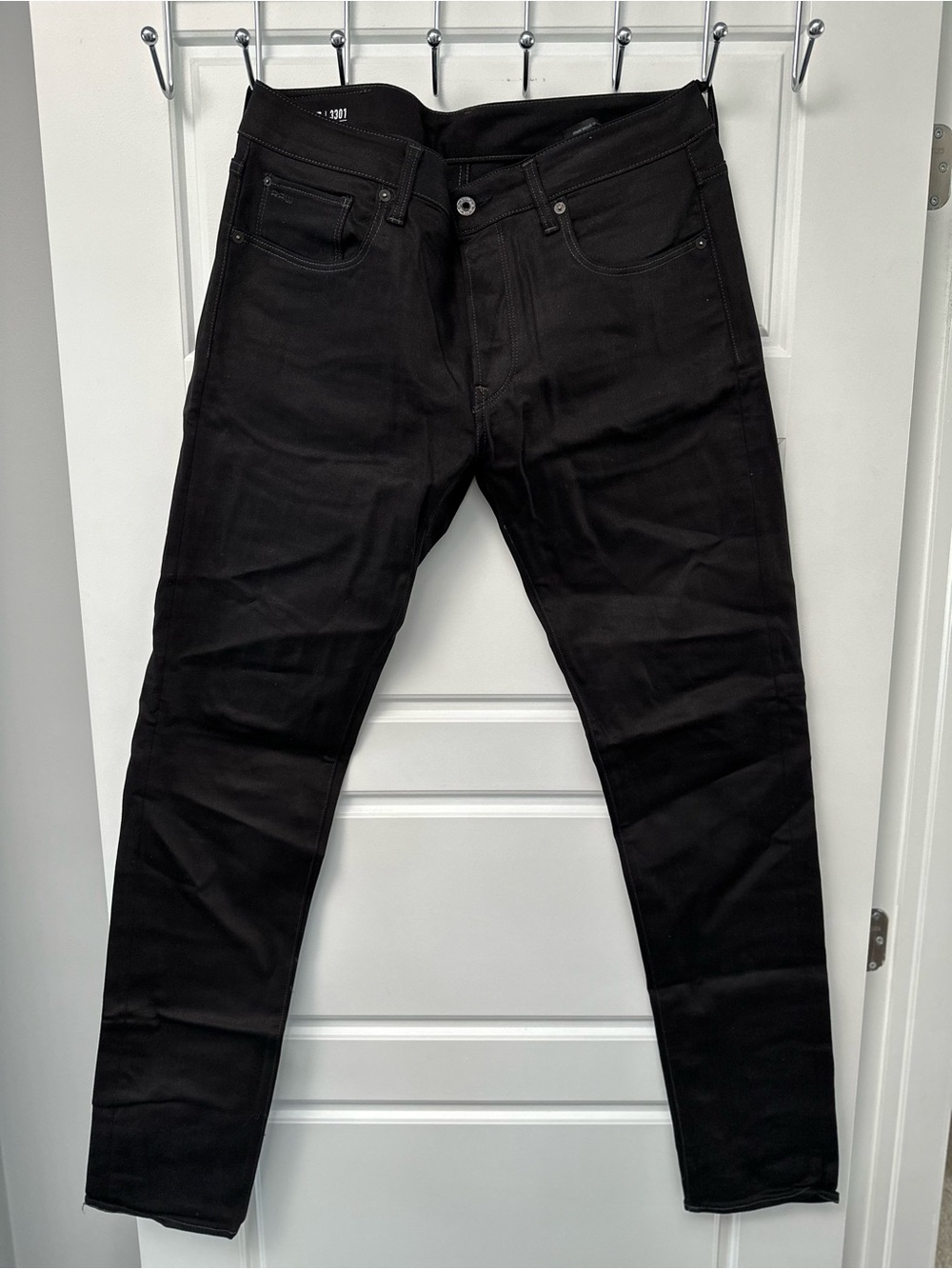 G-Star Men's Slim Black Jeans Size 34